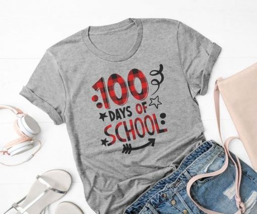100 Days of School shirt FD17J0