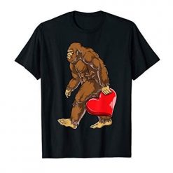Bigfoot Heart T-shirt EL11J0