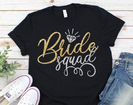 Bride Squad Tshirt Fd27J0