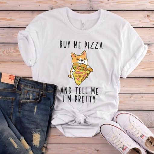 Buy me pizza Tshirt EL23J0