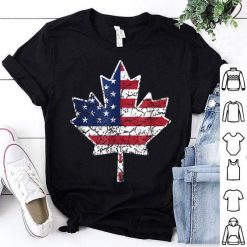 Canadian American Flag Tshirt FD27J0