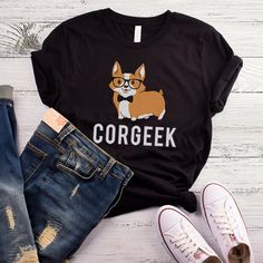 Corgeek Corgi Tshirt EL18J0