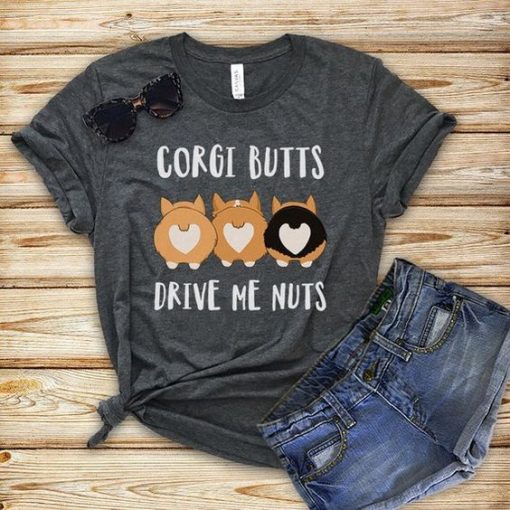 Corgi Butts Tshirt EL27J0