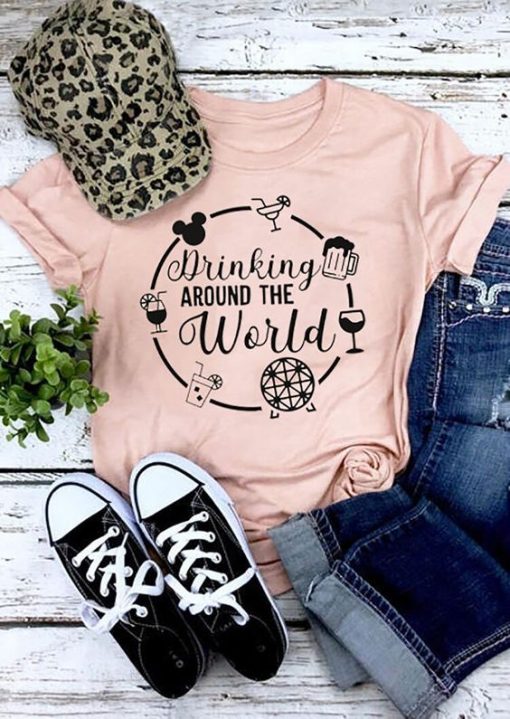 Drinking Around T Shirt SR22J0