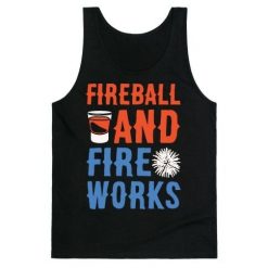 Fireball and Fire Works Tanktop FD27J0