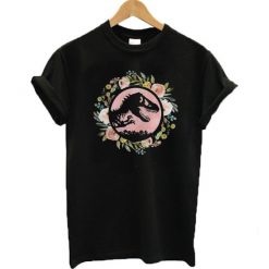 Floral Jurassic Park T-shirt FD21J0