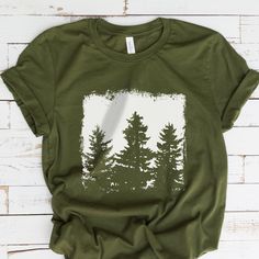 Forest Silhuette Tshirt EL14J0