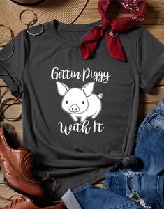 Gettin Piggy Tshirt EL14J0