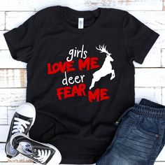 Girls Love Me Deer Tshirt EL