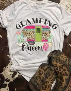 Glamping Queen Tshirt EL22J0