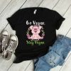 Go Vegan Pig Tshirt EL30J0