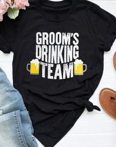 Grooms Drink Team Tshirt EL14J0