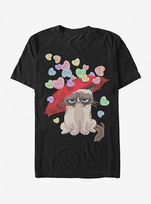 Grumpy Cat Valentine Tshirt EL