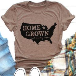 HOME GROWN USA T Shirt SR18J0