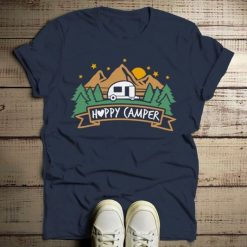 Happy Camper Mountains Tshirt EL14J0