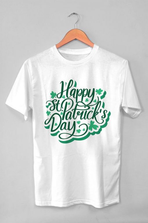 Happy St Patrick T Shirt SR18J0