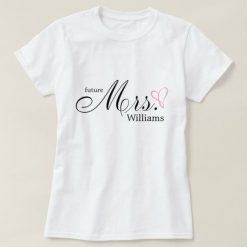 Heart Future Mrs T-Shirt ND20J0