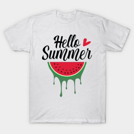 Hello Summer Watermelon T Shirt SR18J0