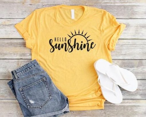 Hello Sunshine Tshirt FD13J0