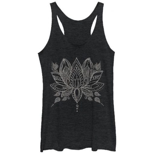 Henna Lotus Flower Tanktop FD22J0