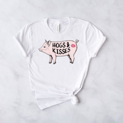 Hogs And Kisses Tshirt EL23J0