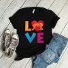 I Love Wrestling Tshirt EL30J0