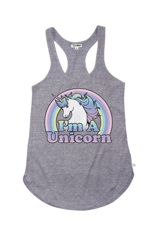 I'm a Unicorn tanktop Fd27J0