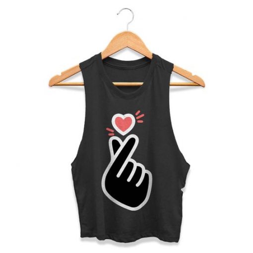 Kpop Finger Heart Tanktop EL22J0