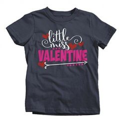 Little Miss Valentine Tshirt EL