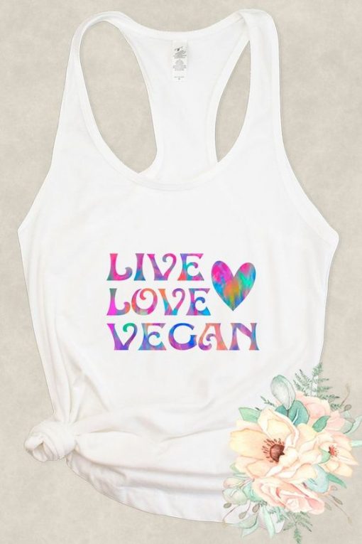 Live Love Vegan Tanktop FD20J0