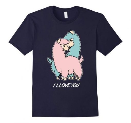 Llama Valentines Day Shirt EL11J0