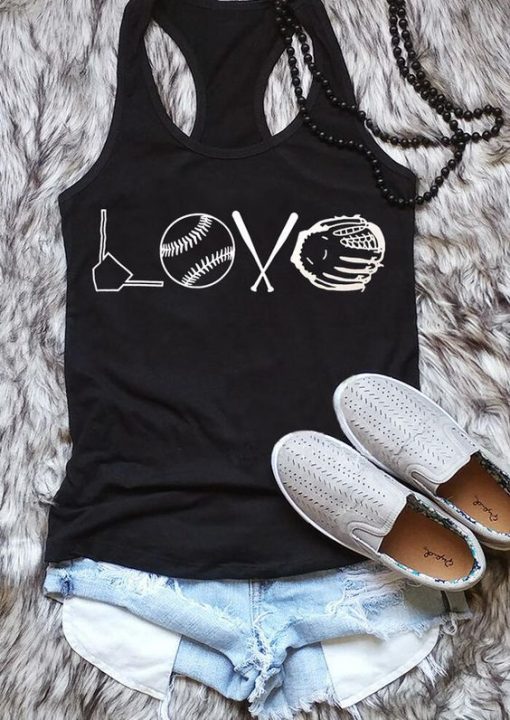 Love Baseball Tanktop FD22J0