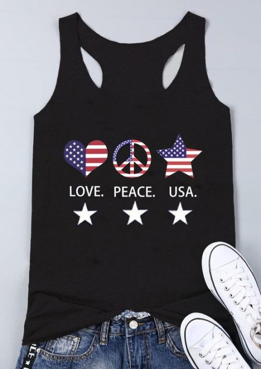 Love Peace USA Tank Top SR21J0