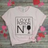 Love Potion No wine tshirt Fd29J0