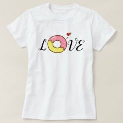 Lover Sweet Donuts T-Shirt EL11J0