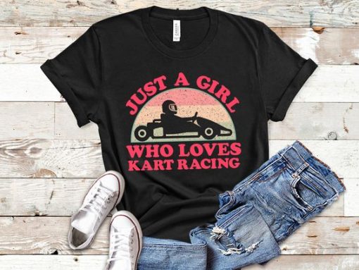 Loves Kart Racing T Shirt SR20J0