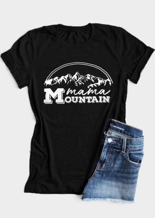 Mama Mountain T Shirt SR18J0