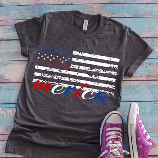 Merica Flag tshirt Fd27J0