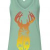 Mint Sunset Deer Tanktop FD14J0