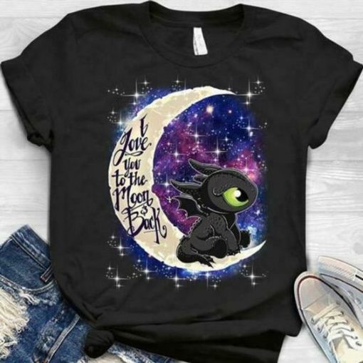 Moon and Back T Shirt SR20J0