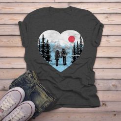 Mountains Couple Tshirt EL22J0