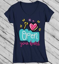 Open Your heart Tshirt EL29J0