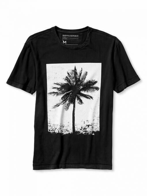 Palm tree graphic tshirt Fd13J0