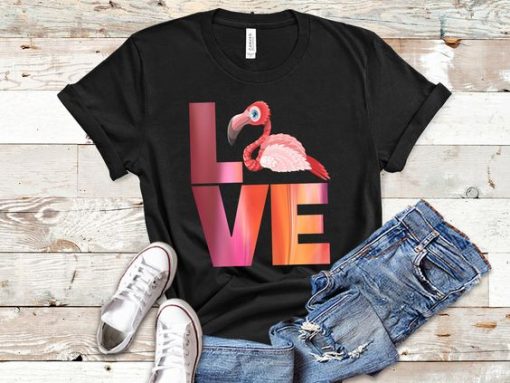 Pink Bird Love t Shirt SR20J0