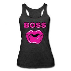 Pink Boss Lips Tanktop FD23J0