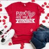 Pizza is my Valentine TShirt EL