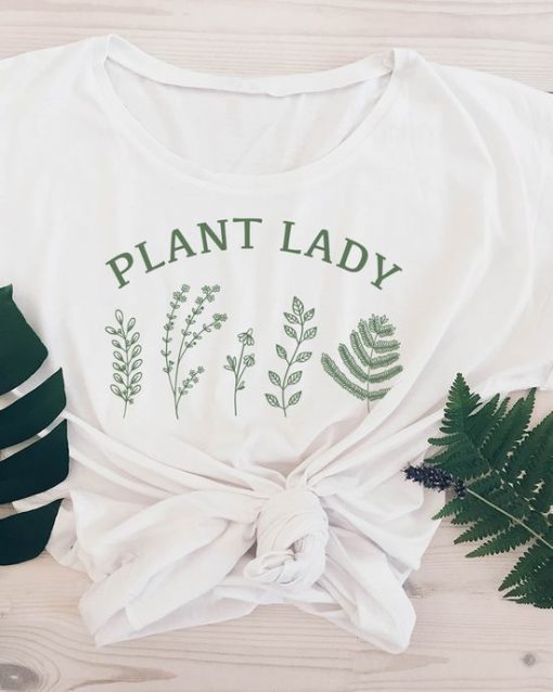 Plant Lady T Shirt SR18J0