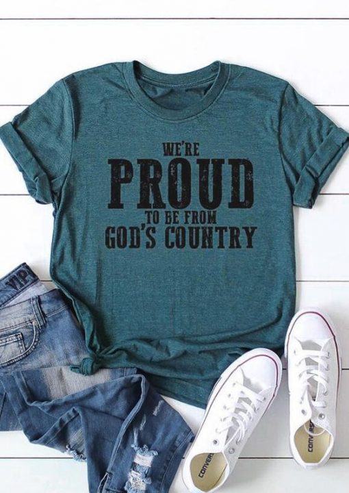 Proud Country T Shirt SR18J0