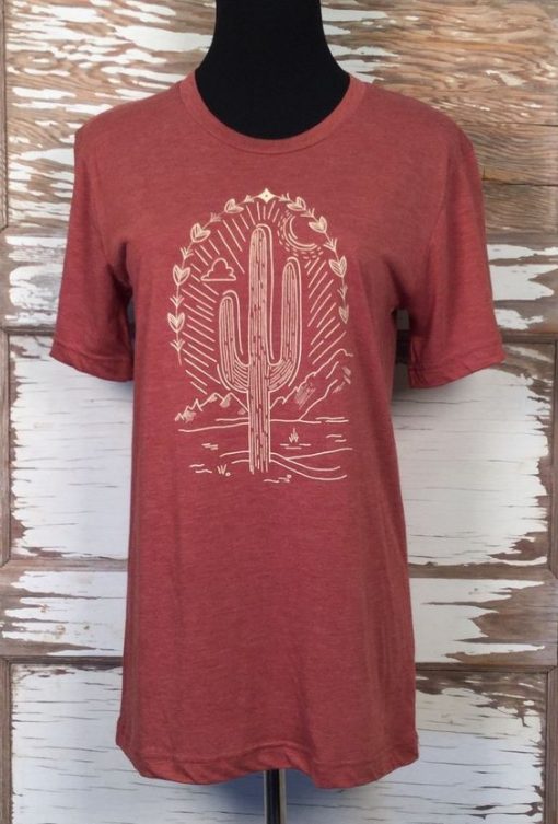 Saguaro Cactus Unisex Tshirt FD13J0