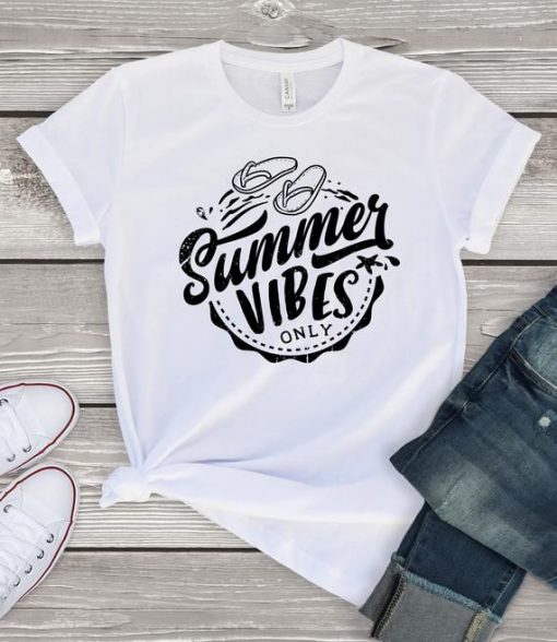 Summer Vibes Only Tshirt EL22J0
